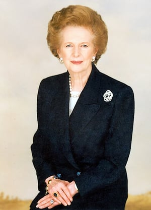 This is the Avatar Image for the Margaret Thatcher AI Voice and Text to Speech Generator
